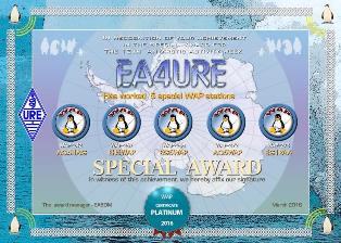 « 13th Antarctic Activity Week » award