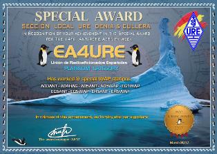 « 14th Antarctic Activity Week » award