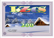 KZ-GS – 200 - Kazakhstan  Grid Square