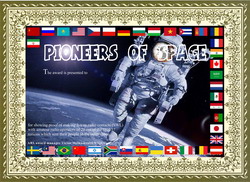PIONEERS OF SPACE-20 award