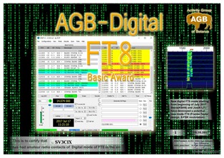« AGB-Digital-JT-FT8 » award