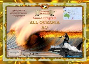Диплом « All Oceania »