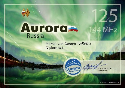 Aurora Russia award