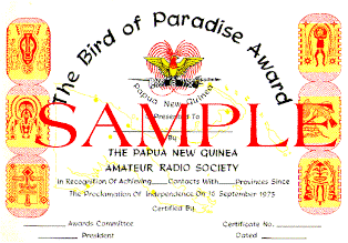 « Birds of Paradise » award