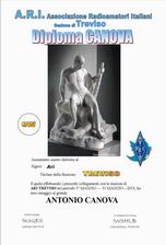 Диплом « Antonio Canova » 2013