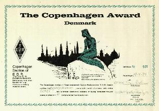 « Copenhagen » award