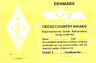 « Cross County Award » award