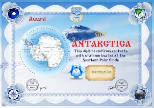 « Антарктида » CW award