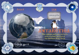 « Антарктида » SSB award