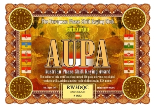 AUPA award