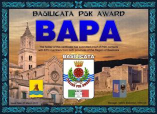 BAPA award
