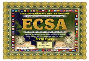 ECSA award