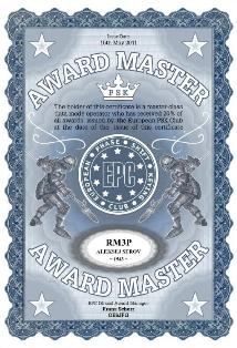Master award