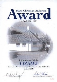 « Hans Christian Andersen Award » award