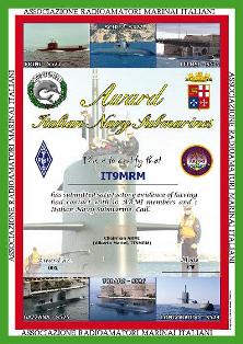 « Italian Navy Submarines » award