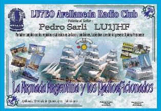 « La Armada Argentina y los Radioaficionados » award