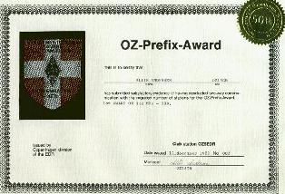 « OZ-Prefix-Award » award