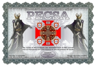 « PECSA 3-й степени » award