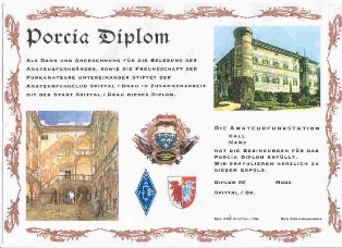 « Porcia - Diplom » award