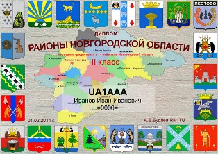 « Районы Новгородской области - 2 » award