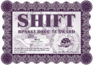 « SHIFT-75 » award