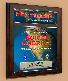 « Six North America » award