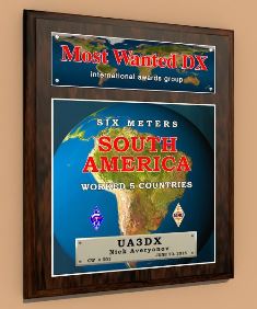 « Six South America » award