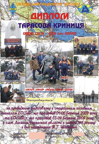 Диплом Тарасова криниця