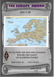 « The Europe » award