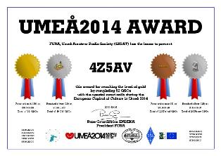 « Умео-2014 » award