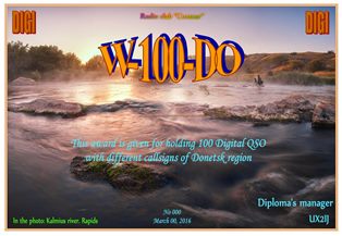 « W-100-DO-DIGI » award