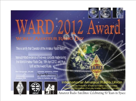 WARD 2012 Award