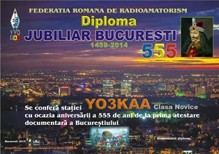 « Bucuresti 555 » award