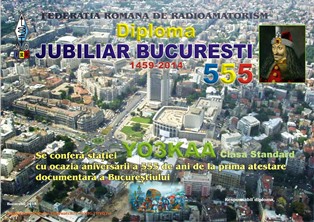 « Bucuresti 555 » award