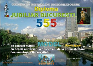 « Bucuresti 555 » award