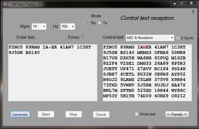 CW Radist Trainer + Key