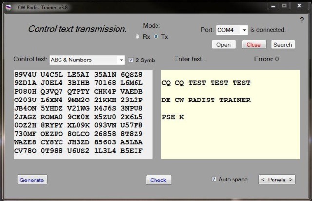 CW Radist Trainer + Key