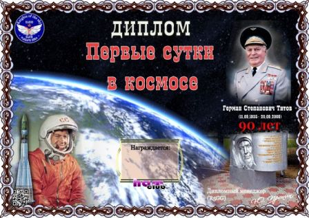Диплом Первые сутки в космосе