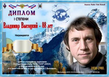 Владимир Высоцкий - 88 лет #1