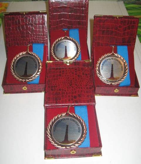 medals «KULIKOVO POLYE CONTEST» 2014